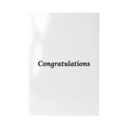 Congratulations. You did it. Card