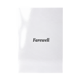 Farewell. This feels overdue. Card