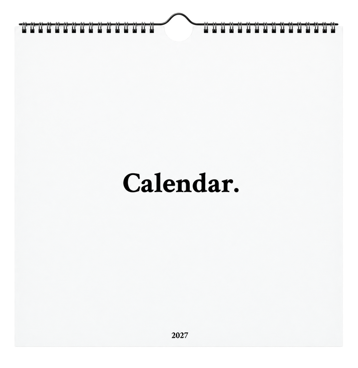 2027 Calendar.