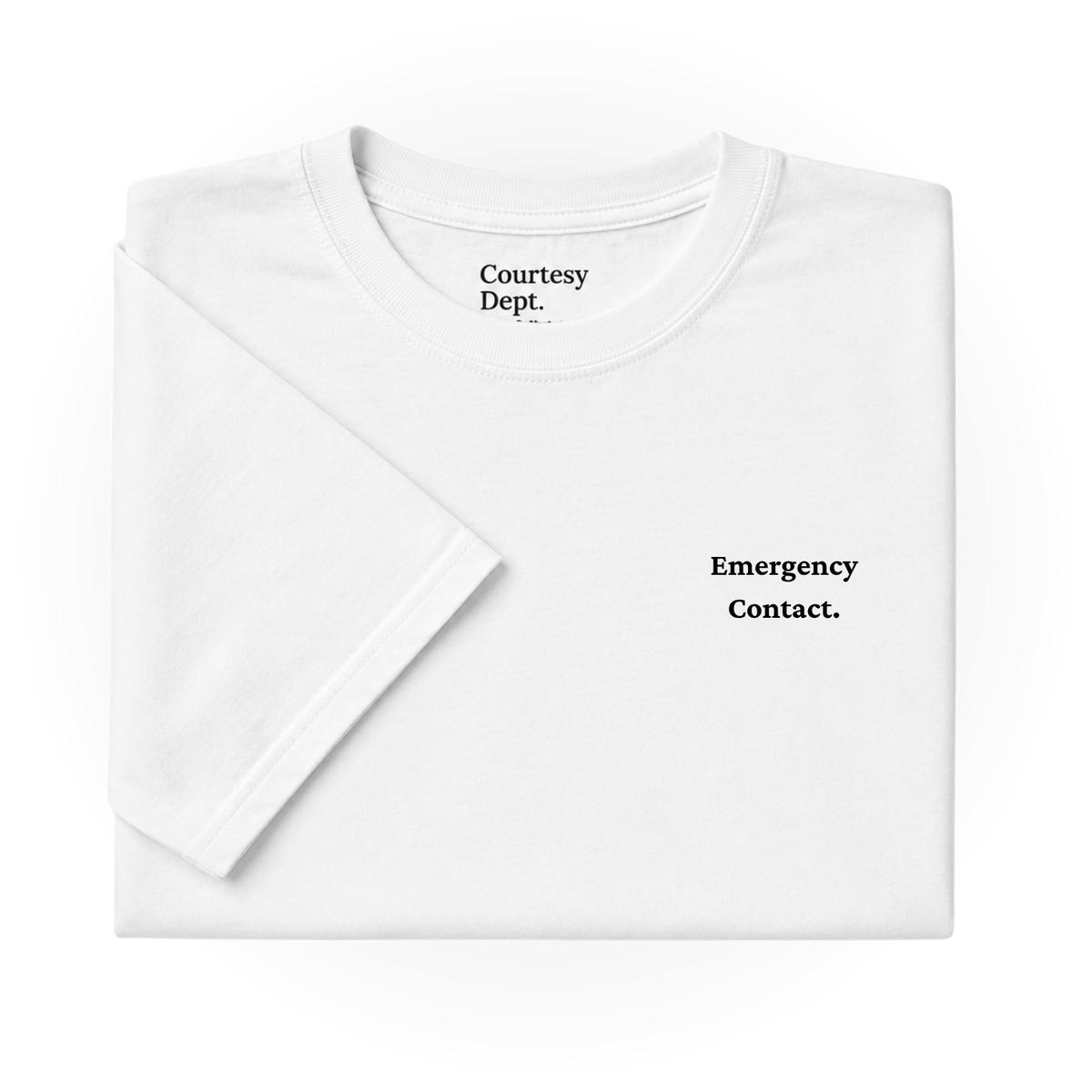 Emergency Contact. Shirt