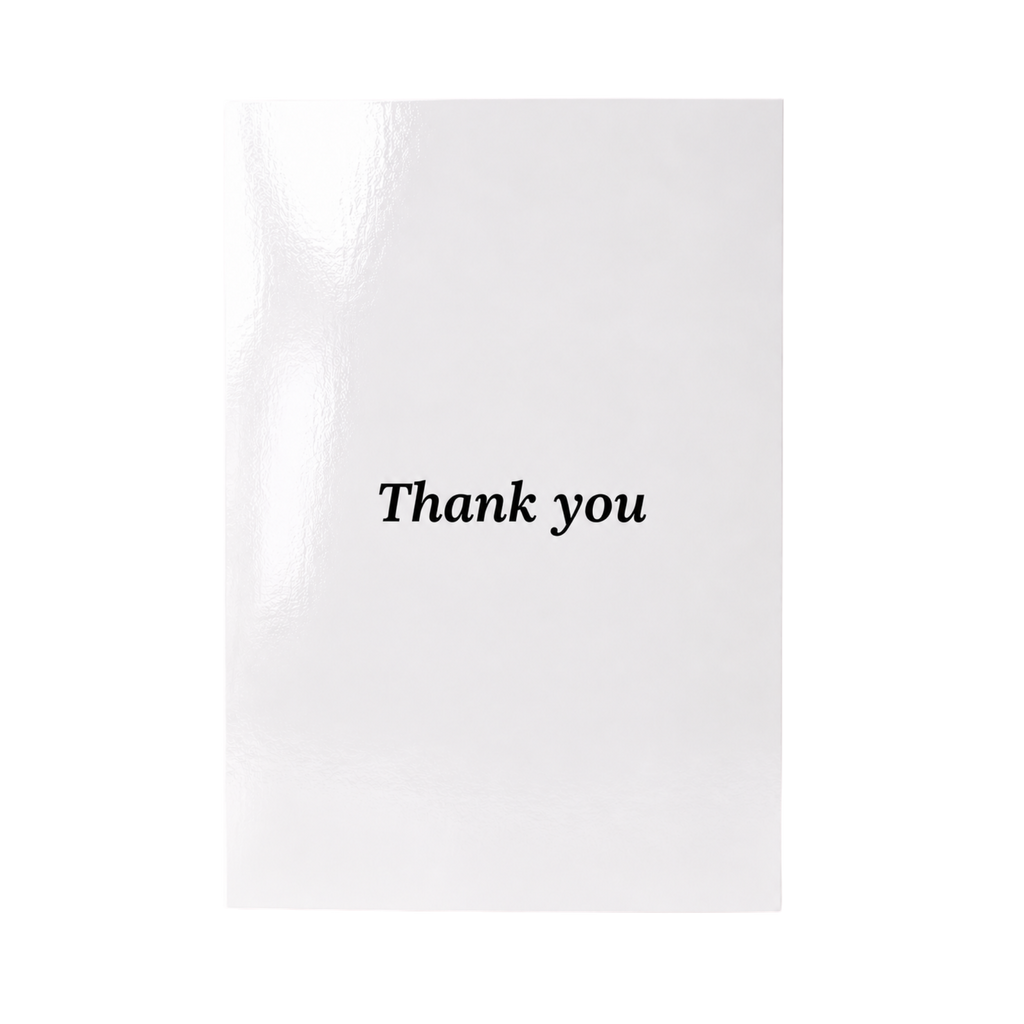 Thank you. Don't make this weird. Card