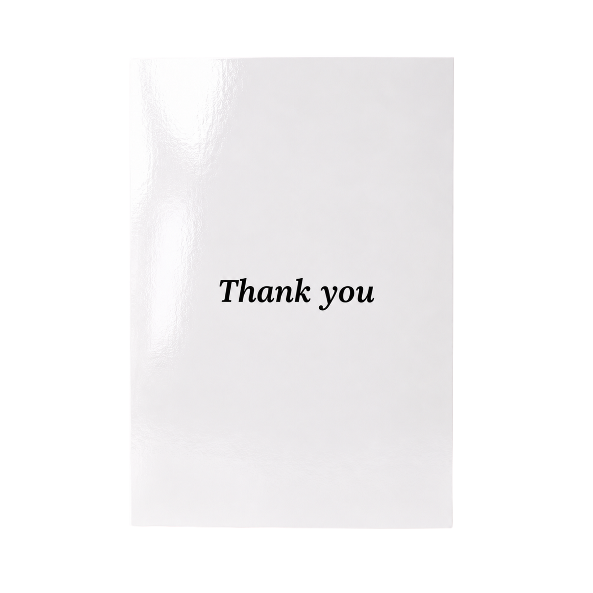 Thank you. Don't make this weird. Card